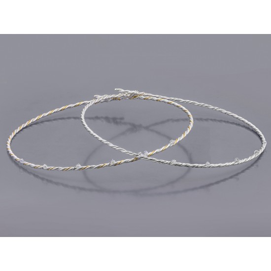Στέφανα γάμου με πέτρα Swarovski 128333-25