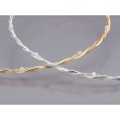 Στέφανα γάμου με πέτρα Swarovski 582-25