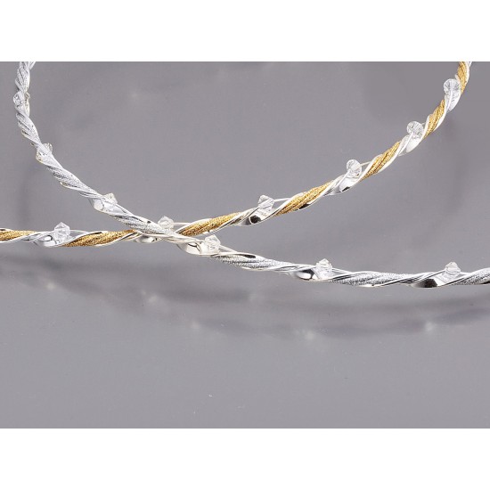 Στέφανα γάμου με με πέτρα Swarovski 603-25