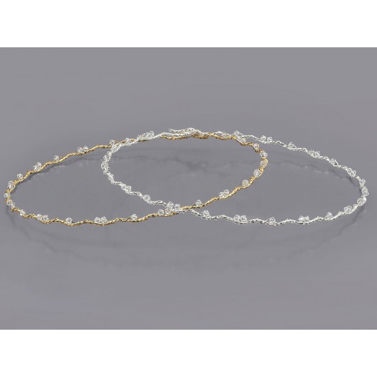 Στέφανα γάμου με πέτρα Swarovski  744-25