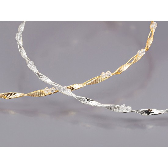 Στέφανα γάμου με πέτρα Swarovski 794-25