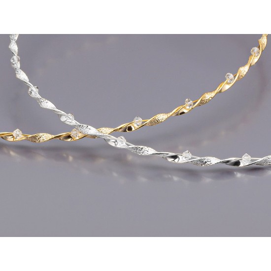 Στέφανα γάμου με πέτρα Swarovski 850-25