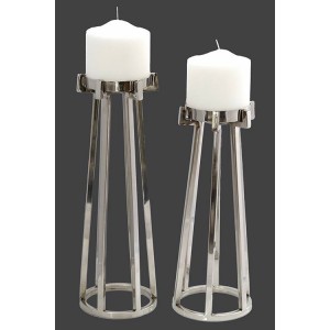 Γαμήλιο κηροπήγιο  ασημένιο σετ ΑΚ832780 Γαμήλιο κηροπήγιο  ασημένιο σετ ΑΚ832780