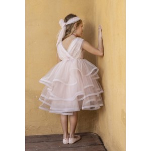 Babybloom 124.101.8990 ροζ πούδρας βαπτιστικό φόρεμα Babybloom 124.101.8990 ροζ πούδρας βαπτιστικό φόρεμα