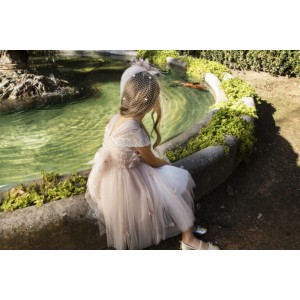 Babybloom 124.102.7980 σομόν βαπτιστικό φόρεμα Babybloom 124.102.7980 σομόν βαπτιστικό φόρεμα