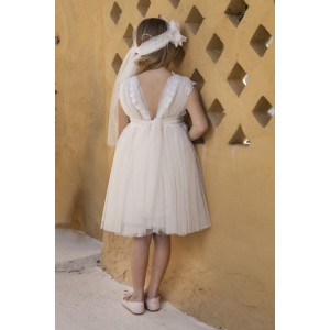 Babybloom 124.105.6970 ιβουάρ βαπτιστικό φόρεμα Babybloom 124.105.6970 ιβουάρ βαπτιστικό φόρεμα