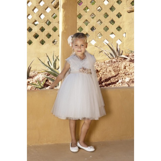 Babybloom 124.106.6970 ιβουάρ βαπτιστικό φόρεμα 