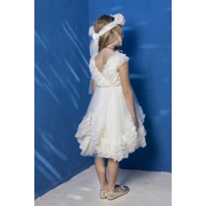 Babybloom 124.108.8990 ιβουάρ βαπτιστικό φόρεμα Babybloom 124.108.8990 ιβουάρ βαπτιστικό φόρεμα