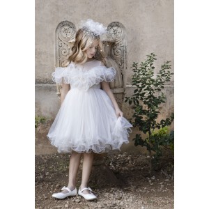 Babybloom 124.133.8990 ροζ πούδρας βαπτιστικό φόρεμα 