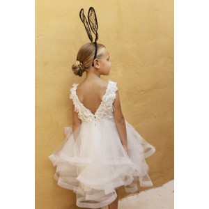 Babybloom 124.136.8990 ιβουάρ βαπτιστικό φόρεμα Babybloom 124.136.8990 ιβουάρ βαπτιστικό φόρεμα