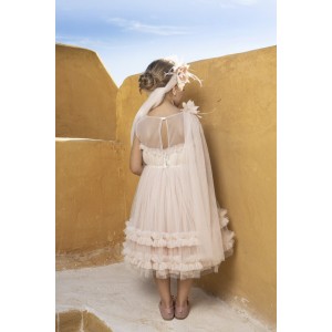 Babybloom 124.142.7250 σομόν βαπτιστικό φόρεμα Babybloom 124.142.7250 σομόν βαπτιστικό φόρεμα