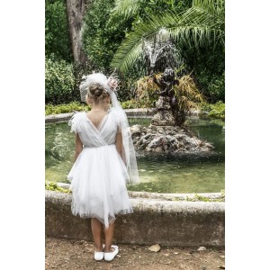 Babybloom 124.144.7250 ιβουάρ βαπτιστικό φόρεμα Babybloom 124.144.7250 ιβουάρ βαπτιστικό φόρεμα