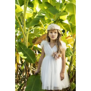 Babybloom 123.103.7250 ιβουάρ βαπτιστικό φόρεμα Babybloom 123.103.7250 ιβουάρ βαπτιστικό φόρεμα