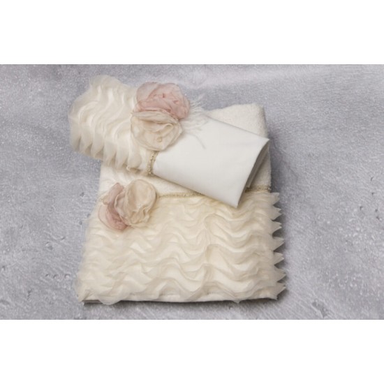 Λαδόπανα BABYBLOOM LD24.58.2650 ιβουάρ ροζ