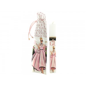 Πασχαλινή λαμπάδα για κοπέλες με κόσμημα vogue Πασχαλινή λαμπάδα για κοπέλες με κόσμημα vogue