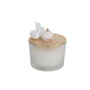 Μπομπονιέρα γάμου κερί dim-CBW10756-20