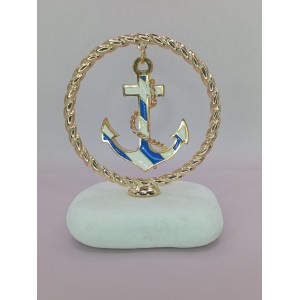 Μπομπονιέρα βάπτισης άγκυρα ΕΕ1022 Μπομπονιέρα βάπτισης άγκυρα ΕΕ1022