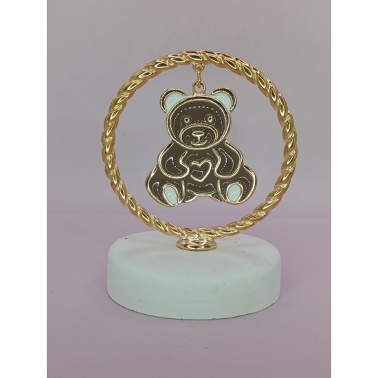 Μπομπονιέρα βάπτισης αρκουδάκι ΕΕ1035 Μπομπονιέρα βάπτισης αρκουδάκι ΕΕ1035