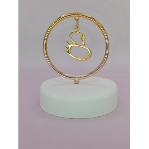 Μπομπονιέρα βάπτισης κύκνος  ΕΕ1051