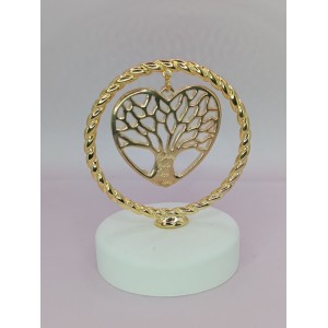 Μπομπονιέρα γάμου καρδιά με ευχές  ΕΕ1062