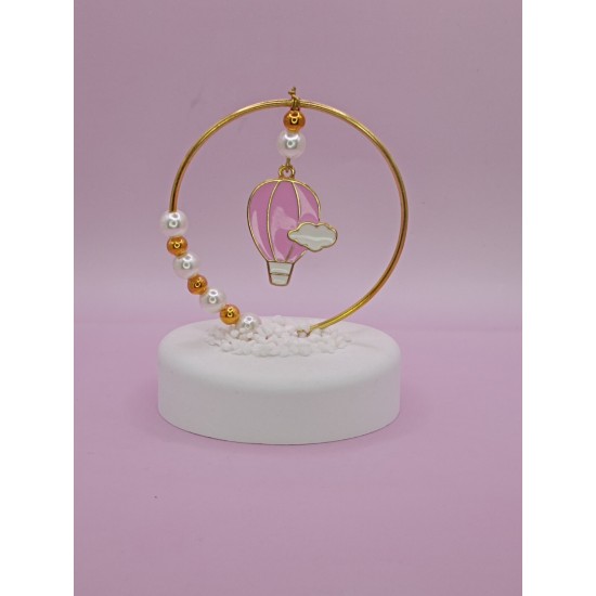 Μπομπονιέρα βάπτισης αερόστατο EE6001 Μπομπονιέρα βάπτισης αερόστατο EE6001