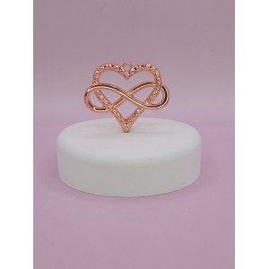 Μπομπονιέρα γάμου καρδιά με άπειρο ΕΕ6006