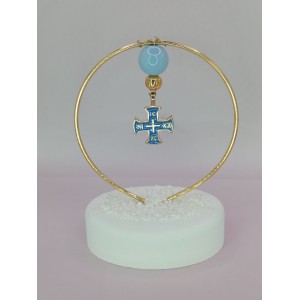 Μπομπονιέρα βάπτισης με σταυρουδάκι  EE8002