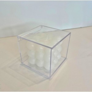 Κουτί πλεξιγκλάς με καπάκι 8χ7 εκατοστά