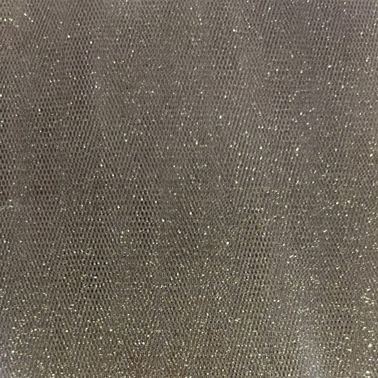 Τούλι για μπομπονιέρα με χρυσό glitter