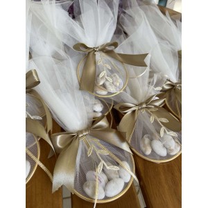 Ελιά μπομπονιέρα γάμου μεταλλικό στεφάνι Ελιά μπομπονιέρα γάμου μεταλλικό στεφάνι