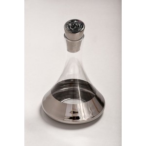 Καράφα γάμου γυάλινη ασημί LAKK3A Καράφα γάμου γυάλινη ασημί LAKK3A