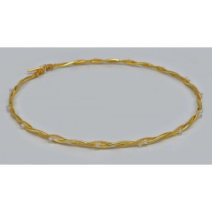 Στέφανα γάμου οικονομικά επάργυρα χρυσαφί lak122g Στέφανα γάμου οικονομικά επάργυρα χρυσαφί lak122g