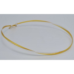 Στέφανα γάμου οικονομικά επάργυρα δίχρωμα lak103tw Στέφανα γάμου οικονομικά επάργυρα δίχρωμα lak103tw