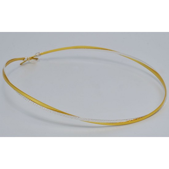 Στέφανα γάμου οικονομικά επάργυρα δίχρωμα lak103tw Στέφανα γάμου οικονομικά επάργυρα δίχρωμα lak103tw