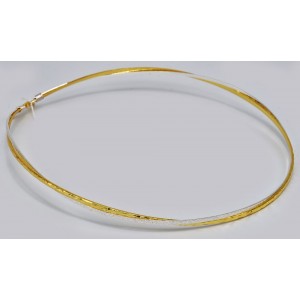 Στέφανα γάμου οικονομικά επάργυρα δίχρωμα lak107tw Στέφανα γάμου οικονομικά επάργυρα δίχρωμα lak107tw