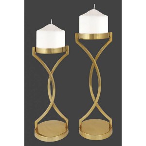 Γαμήλιο κηροπήγιο  χρυσό σετ AK142180 Γαμήλιο κηροπήγιο  χρυσό σετ AK142180