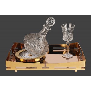 Σετ γάμου με τετράγωνο δίσκο μοντέρνο lv12-225