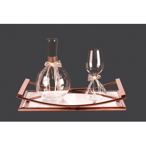 Σετ γάμου σε ροζ-χρυσή απόχρωση lv64-225 Σετ γάμου σε ροζ-χρυσή απόχρωση lv64-225