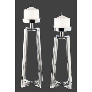 Γαμήλιο κηροπήγιο  ασημένιο σετ ΑΚ632180 Γαμήλιο κηροπήγιο  ασημένιο σετ ΑΚ632180