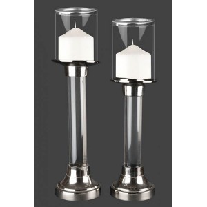 Γαμήλιο κηροπήγιο ασημένιο σετ IN332890 Γαμήλιο κηροπήγιο ασημένιο σετ IN332890