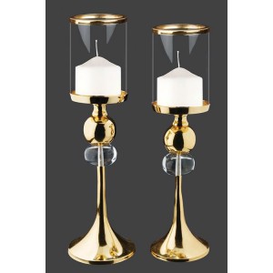 Γαμήλιο κηροπήγιο  χρυσό σετ IN742890 Γαμήλιο κηροπήγιο  χρυσό σετ IN742890