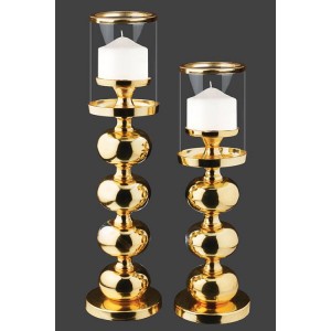 Γαμήλιο κηροπήγιο  χρυσό σετ IN842990 Γαμήλιο κηροπήγιο  χρυσό σετ IN842990