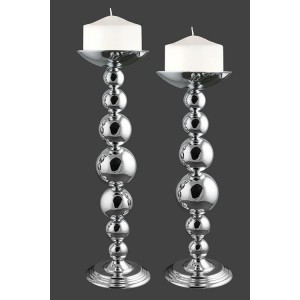 Γαμήλιο κηροπήγιο ασημένιο σετ PK132570 Γαμήλιο κηροπήγιο ασημένιο σετ PK132570