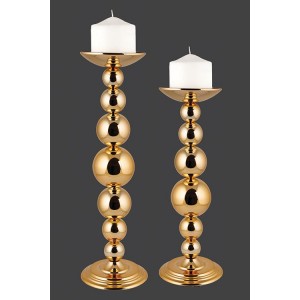 Γαμήλιο κηροπήγιο χρυσό σετ PK142780 Γαμήλιο κηροπήγιο χρυσό σετ PK142780