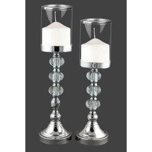 Γαμήλιο κηροπήγιο ασημένιο σετ PK431970 Γαμήλιο κηροπήγιο ασημένιο σετ PK431970