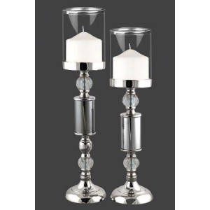 Γαμήλιο κηροπήγιο ασημένιο σετ PK631970 Γαμήλιο κηροπήγιο ασημένιο σετ PK631970