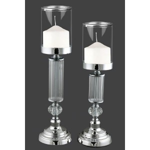 Γαμήλιο κηροπήγιο ασημένιο σετ PK731770 Γαμήλιο κηροπήγιο ασημένιο σετ PK731770