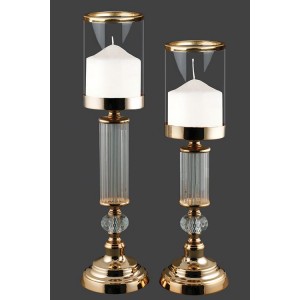 Γαμήλιο κηροπήγιο χρυσό σετ PK741780 Γαμήλιο κηροπήγιο χρυσό σετ PK741780