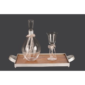 Σετ γάμου με τετράγωνο ξύλινο δίσκο lv73-225 Σετ γάμου με τετράγωνο ξύλινο δίσκο lv73-225