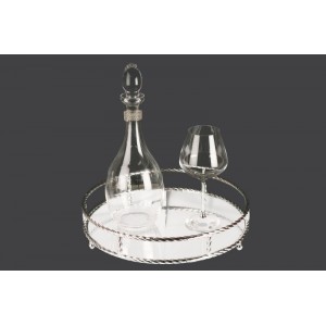 Σετ γάμου με στρογγυλό δίσκο καθρέπτη lv35-225 Σετ γάμου με στρογγυλό δίσκο καθρέπτη lv35-225